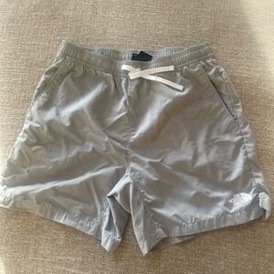 The North Face Men's Light Gray Athletic Shorts